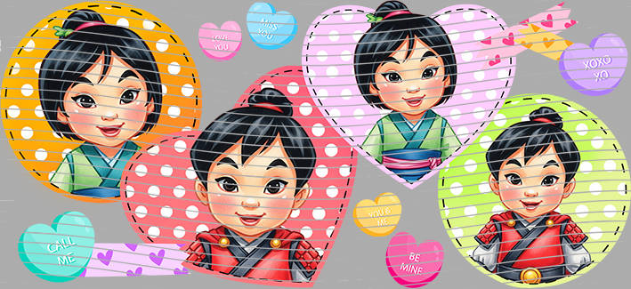 16oz Disney style-D-812